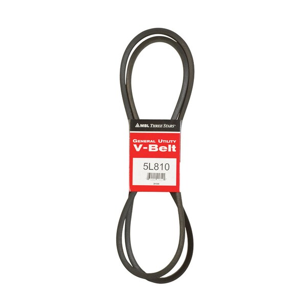 Mbl Mitsuboshi FHP General Utility V-Belt 0.63 in. W X 81 in. L For Fractional Horsepower Motors 5L810A - main
